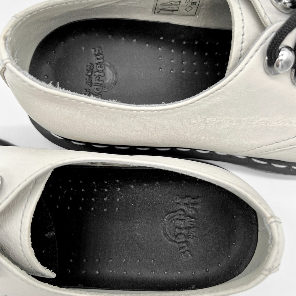 Dr. Martens 1461 HDW Ivory Oxford Leather Women's Size 39/8-8.5 - Picture 6 of 9